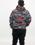 LAST SEVEN SAYINGS NYLON JACKET
