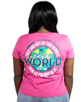 NOT OF THIS WORLD CHARITY PINK (WOMENS CUT )