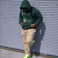 JESUS SAVES 2.0 FOREST GREEN HOODIE