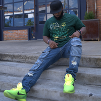 JESUS SAVES 2.0 FOREST GREEN HOODIE