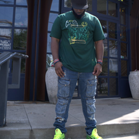 JESUS SAVES 2.0 FOREST GREEN HOODIE