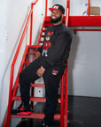 BEAR WITNESS RED LABEL EMBROIDERED JOGGER SET