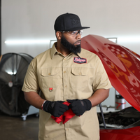 HARD COLLAR TAN WORK SHIRT