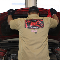 HARD COLLAR TAN WORK SHIRT
