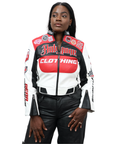 THE FAITH RACE WOMENS CROP JACKET
