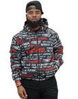LAST SEVEN SAYINGS NYLON JACKET
