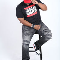 JESUS SAVES EVANGELISM TEE
