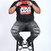 JESUS SAVES EVANGELISM TEE