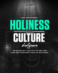 Holiness Over Culture 7 Day Devotional PDF (Digital Download Product)