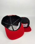 JESUS SAVES SNAPBACK BLACK & RED