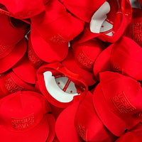 JESUS SAVES FIRE RED SNAPBACK
