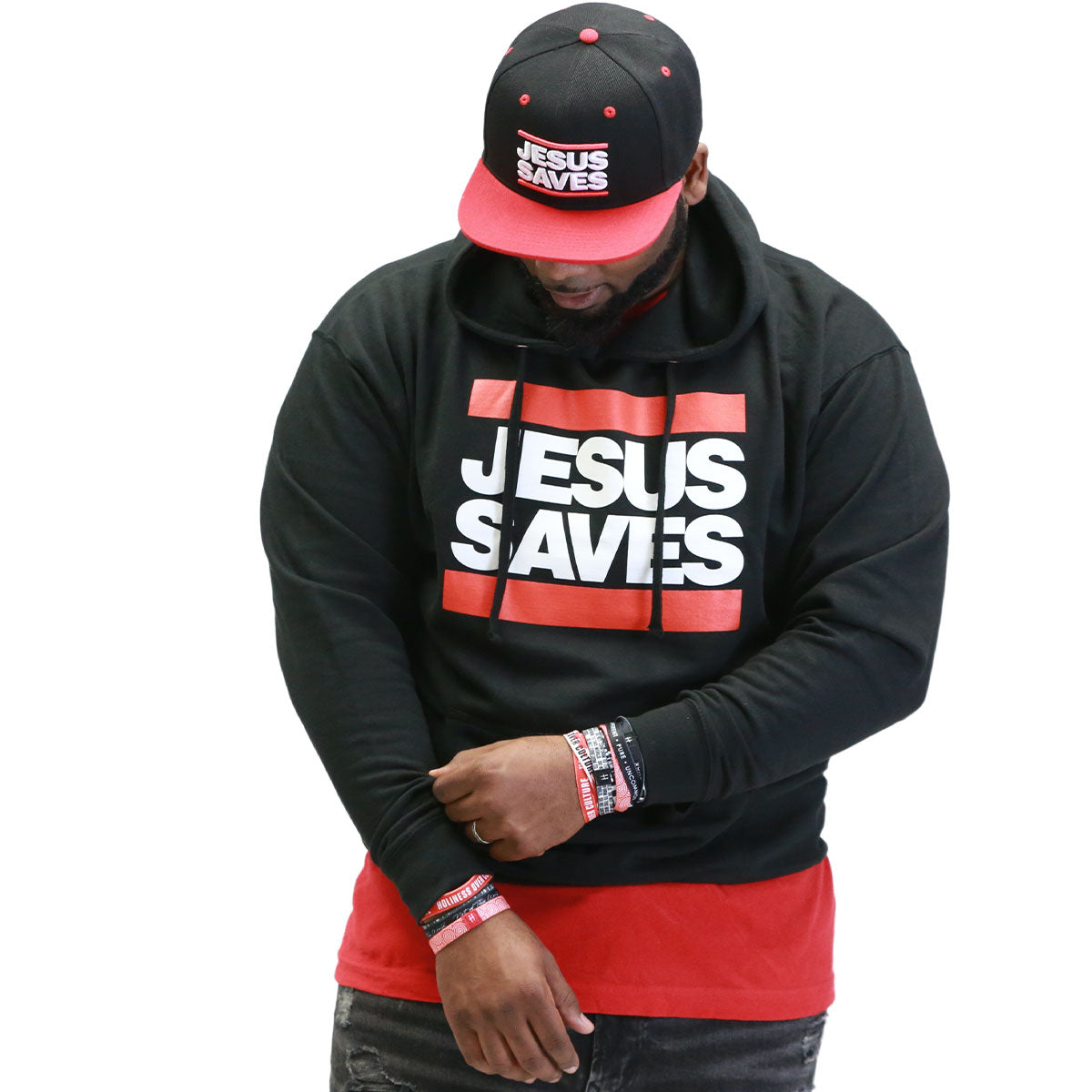 JESUS SAVES EVANGELISM HOODIE holyoneclothing