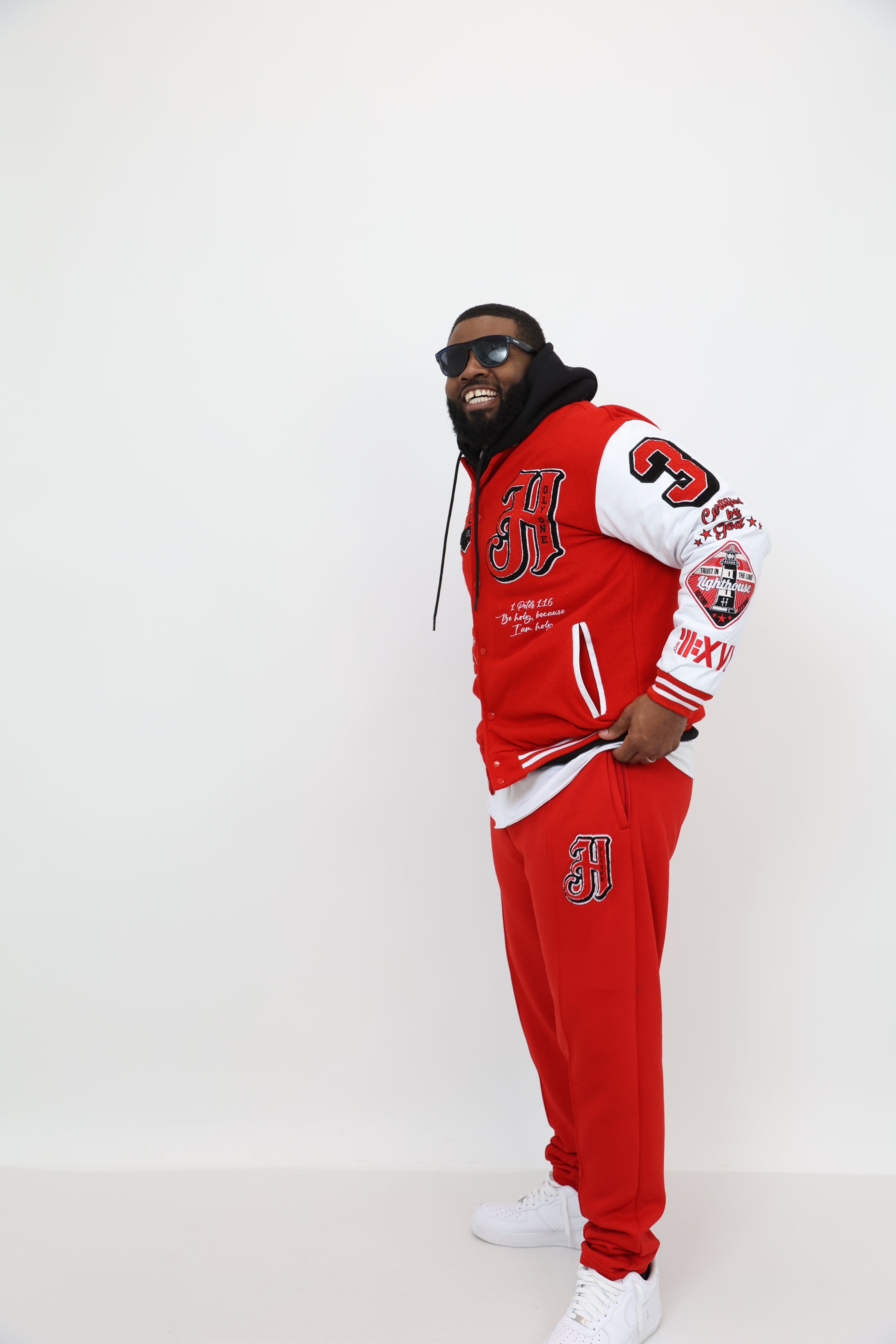 HOLY UNIVERSITY COLLEGIATE VARSITY JACKET – holyoneclothing