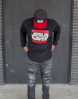 3 FOR $75 JESUS SAVES LONG SLEEVE SHIRTS