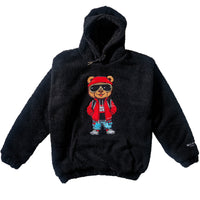 BEAR WITNESS HEAVY-WEIGHT SHERPA HOODIE