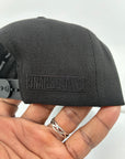 JESUS SAVES BLACK & GREY SNAPBACK