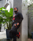 BEAR WITNESS RED LABEL EMBROIDERED JOGGER SET
