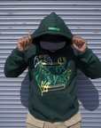 JESUS SAVES 2.0 FOREST GREEN HOODIE