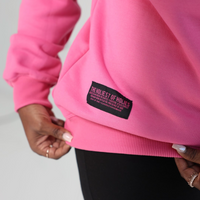 Rose Pink Chenille CrewNeck