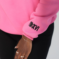 Rose Pink Chenille CrewNeck