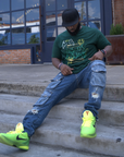 JESUS SAVES 2.0 FOREST GREEN HOODIE