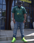 JESUS SAVES 2.0 FOREST GREEN HOODIE