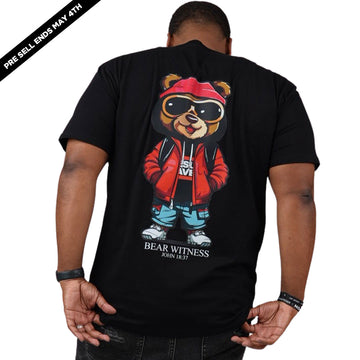 BEAR WITNESS MASCOT MID-WEIGHT F&B TEE
