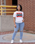 Jesus Saves White Evangelism Tee
