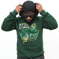 JESUS SAVES 2.0 FOREST GREEN HOODIE