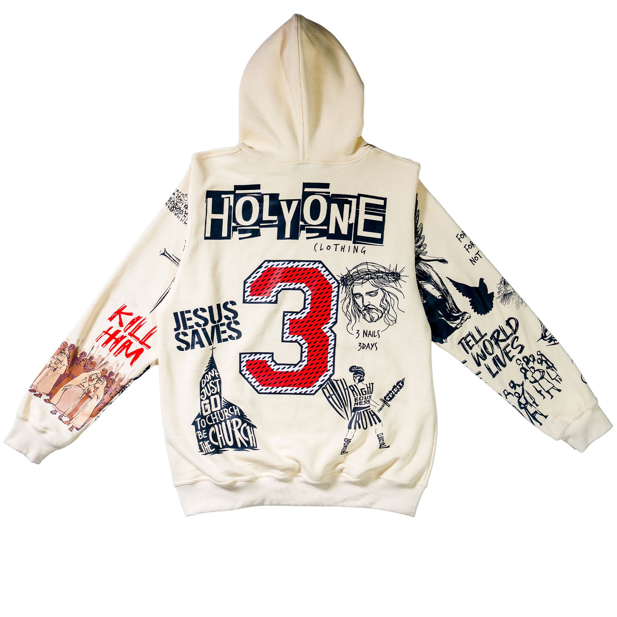King James Version Bible Story  Hoodie