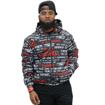 LAST SEVEN SAYINGS NYLON JACKET