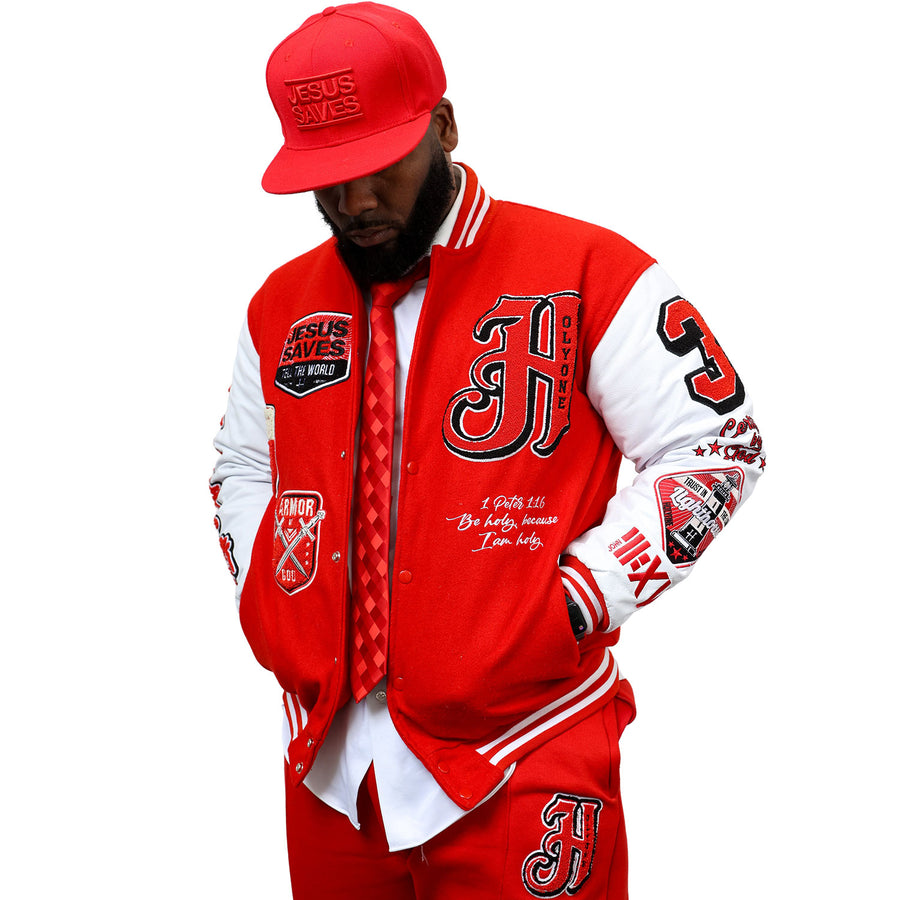 HOLY UNIVERSITY COLLEGIATE VARSITY JACKET