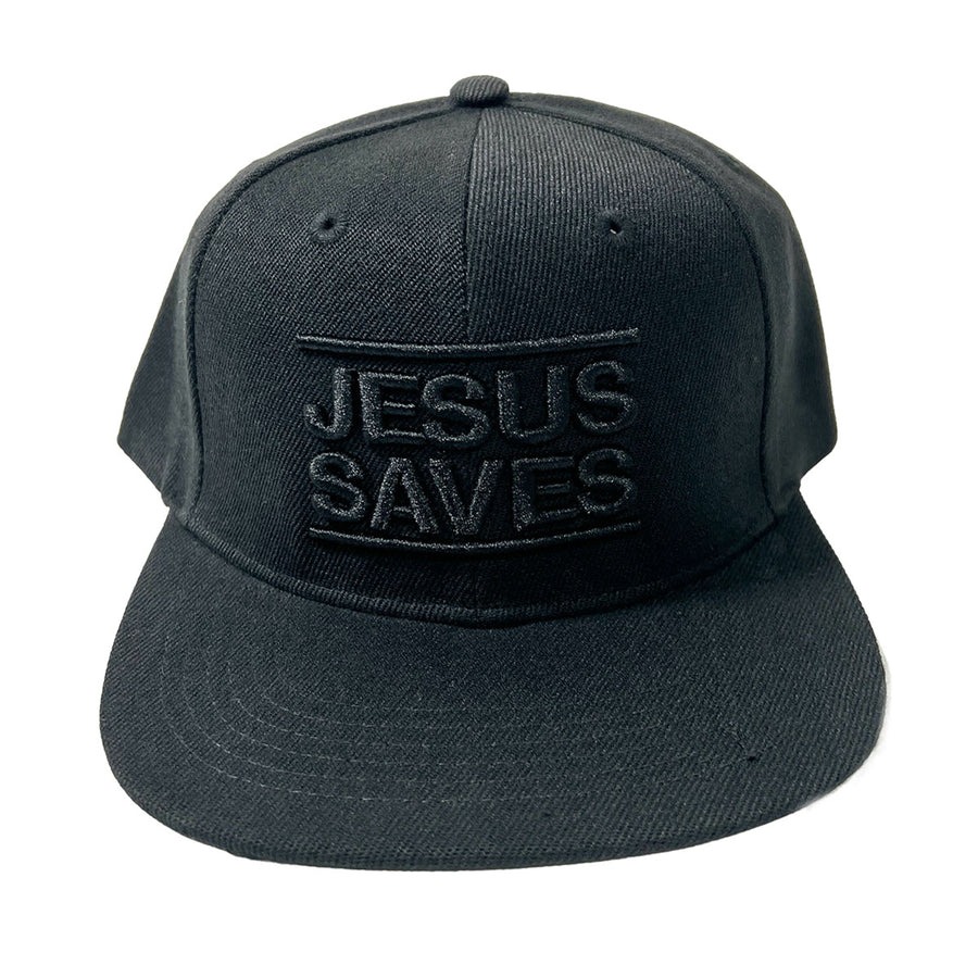 JESUS SAVES BLACKOUT SNAPBACK