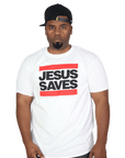 Jesus Saves White Evangelism Tee